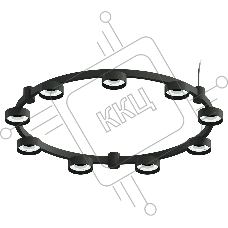 Корпус светильника C9242/9 SBK черный песок D740*70.5mm GX53/9