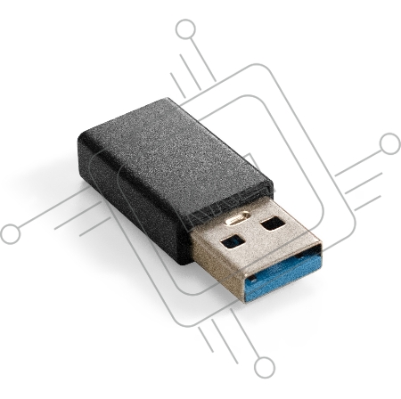 Переходник Type C-USB 3.0 ExeGate EX-USB3-CFAM (USB Type C/USB 3.0 Am)