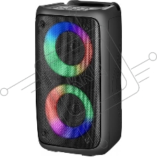 Портативная колонка Defender Boomer 20 20Вт Light/BT/FM/USB/AUX/MIC черный