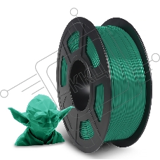 Филамент NVPRINT PLA+ GrassGreen для 3D печати диаметр 1.75мм  длина 330 метров  масса 1 кг