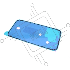 Водозащитная прокладка (проклейка) задней крышки для iPhone 16 Pro Max (A3296)