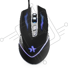 Мышь проводная Гарнизон GM-730G черный, 3200 dpi, USB, кнопки - 7