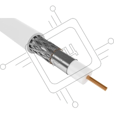 Кабель коаксиальный ITK CC1-R6F1-111-300-G RG-6 F/UTP общий экран 75Om PVC внутренний 300м белый