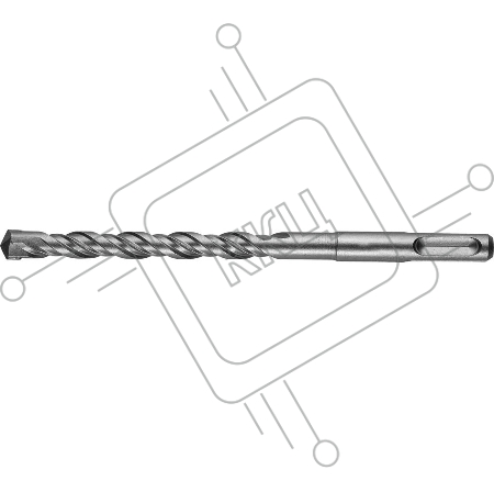 Бур ЗУБР 29315-160-10  SDS+ Ф10х100/160мм МАСТЕР 2 резца спираль 4С
