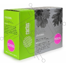 Картридж лазерный Cactus CS-D205L черный (5000 стр.) для Samsung ML-3310/3710/SCX-5637/4833