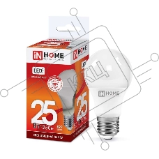 Лампа светодиодная IN HOME LED-A65-VC 25Вт 230В E27 6500К 2000лм 4690612024103