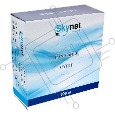 Кабель SkyNet Standart FTP outdoor 4x2x0,48, медный, FLUKE TEST, кат.5e, однож., 100 м, box, черный