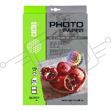 Фотобумага Cactus CS-GA4170100 A4/170г/м2/100л./белый глянцевое для струйной печати