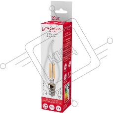Лампа светодиодная Hiper THOMSON LED FILAMENT TAIL CANDLE 11W 1100Lm E14 4500K TH-B2080