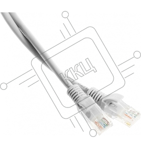 Патч-корд Premier PP12-20M 1000Гбит/с UTP 4 пары cat.5E CCA molded 20м серый RJ-45 (m)-RJ-45 (m)