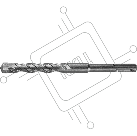 Бур ЗУБР 29315-160-14  SDS+ Ф14х100/160мм МАСТЕР 2 резца спираль 4С