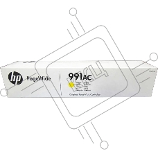 Картридж HP 991AC струйный, желтый, экстраповышенной емкости (16000 стр)