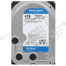 Жесткий диск HDD WD Blue 4Tb 5400rpm SATA 256Mb 3.5