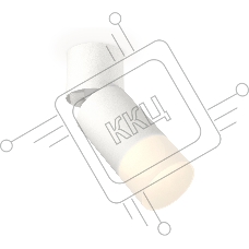 Комплект накладного поворотного светильника Ambrella light XM6312083 SWH/WH/FR белый песок/белый/белый матовый MR16 GU5.3 (A2220, C6312, N6252)