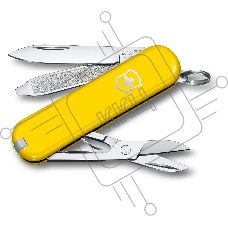 Нож перочинный Victorinox Classic Sunny Side (0.6223.8G) 58мм 7 функций карт.коробка