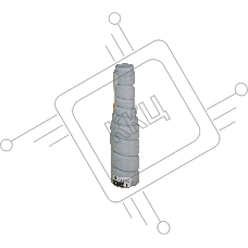 Тонер-туба Sakura KMTN-217 для Konica Minolta, черный, 17500 к.
