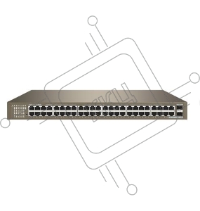 Коммутатор управляемый IP-COM G3350F, настенный, 1000 Мбит/сек, 48 port, SFPx2