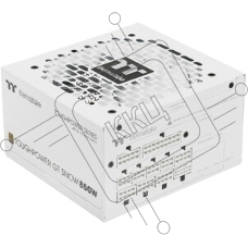 Блок питания Thermaltake Toughpower GT 850W Snow, 850Вт, 80+ Gold, 120мм, модульный, белый