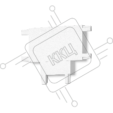 Коннектор для накладного шинопровода 46*36*6 GV1118 WH белый T-образный