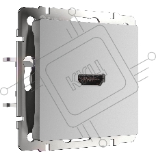 Розетка HDMI (серебряный)