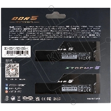 Память DDR 5 DIMM 32Gb (16Gbx2) 6400Mhz, PATRIOT XTREME 5 RGB (PVXR532G64C32K) (retail)