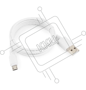 Кабель USB 2.0 Pro Cablexpert CC-mUSB2-AMBM-6W, AM/microBM 5P, 1.8м, экран, белый, пакет