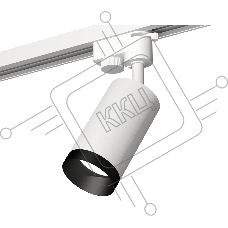 Светильник Ambrella light XT6322061 SWH/PBK белый песок/черный полированный MR16 GU5.3 (A2520, C6322, N6131)