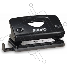 Дырокол Kw-Trio Classic Mini 941BLCK макс.:10лист. металл черный отв.:2 с линейкой