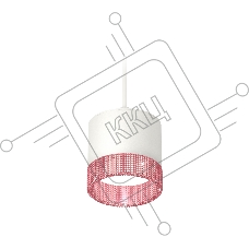 Светильник Ambrella Light XP8110040 SWH/PI белый песок/розовый GX53 (A2331, C8110, N8486)
