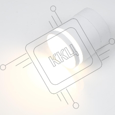 Спот на основании GWL-GX53-M-IP20 Одинарный Белый С Боковым рассеивателем Вихрь