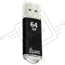 Флеш диск SmartBuy 64GB V-CUT BLACK USB 3.0 64 Гб USB 3.0 Черный