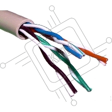 Кабель сетевой cat6 305м серый(CCA)