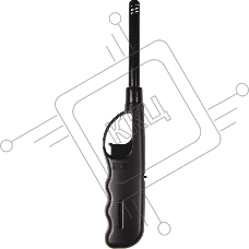 Зажигалка газовая т.м. ECOS JW-61-BL, черная