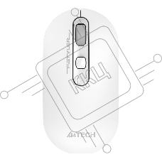 Мышь беспроводная A4Tech Fstyler FG20 белый, 2000 dpi, радиоканал, USB, кнопки - 4