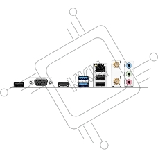 Материнская плата Maxsun H610M 666 WiFi6 ARGB, LGA 1700, Intel H610, 2xDDR4, 3xSATA, 1xM.2, 1xPCI-E 4.0 x16, 1xPCI-E x1, 1xHDMI, 1xVGA, 2xUSB 3.2 Gen 1, 2xUSB 2.0, 1x 1Gb LAN, 3x3.5 мм, 5.1, Micro-ATX