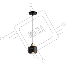 Светильник Ambrella light TR8113 BK/BS черный/латунь E27 max 40W D120*940