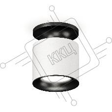 Светильник Ambrella Light XS7401082 SWH/PBK белый песок/черный полированный MR16 GU5.3 (N7926, C7401, N7011)