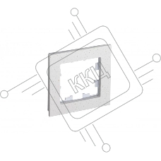 Рамка 1-м AtlasDesign Nature мрамор крем роял SchE ATN343101