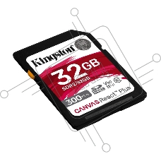 Флеш карта SDHC 32Gb Kingston SDHC, UHS-I Class U3 V90, чтение: 300Мб/с, запись: 260Мб/с <SDR2/32GB>