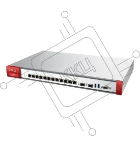 Межсетевой экран ZYXEL ZyWALL USG FLEX 700 Firewall with a set of 1 year subscriptions (AS, AV, CF, IDP), Rack, 12 configurable (LAN / WAN) GE ports, 2xSFP, 2xUSB3.0, AP Controller (8/264), Device HA Pro