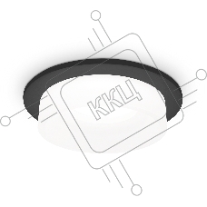 Светильник Ambrella light TN1312 SBK/FR черный песок/белый матовый GU5.3 D98*45
