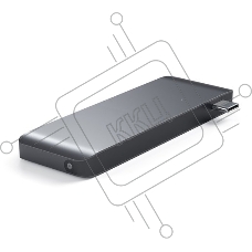 USB-концентратор Satechi Type-C USB 3.0 Passthrough Hub для Macbook 12