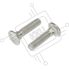 Болт мебельный KRANZ DIN 603, 6х25, короб (50 шт./уп.)