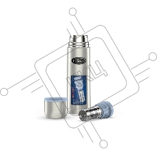 Термос Biostal (0,5 литра) пробка с ситечком, стальной