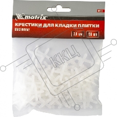 Крестики, 3,0 мм, для кладки плитки, 150 шт. Matrix