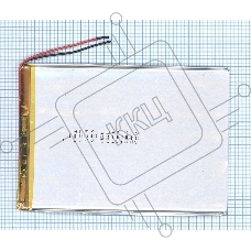 Аккумулятор Li-Pol (батарея) 3*95*137мм 2pin 3.7V/6000mAh