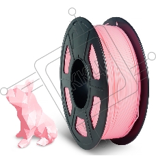 Филамент NVPRINT PLA+ Sakura Pink для 3D печати диаметр 1.75мм  длина 330 метров  масса 1 кг