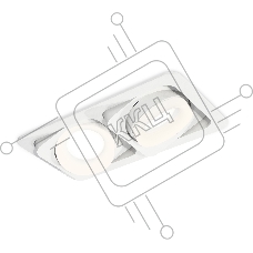 Комплект встраиваемого поворотного светильника Ambrella light XC7663084 SWH/FR белый песок/белый матовый MR16 GU5.3 (C7663, N7165)