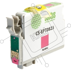 Картридж струйный Cactus CS-EPT0823 (T0823) пурпурный (13,8 мл) для Epson Stylus Photo R270/290/RX590