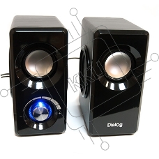 Колонки Dialog AST-25UP Black {2*3W RMS, активные} 